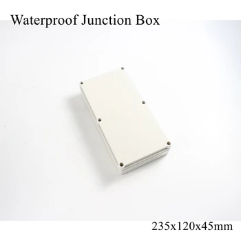 

235x120x45mm Waterproof Plastic Enclosure Box Outdoor Cable Connection Junction Electrical Project Case ABS IP65 235*120*45mm