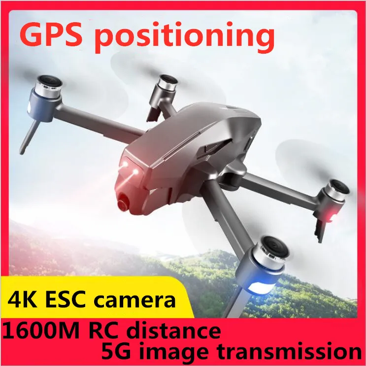  Drone GPS D4 Quadcopter HD 4K 1080P FPV 600M WIFI Live video 1.6KM control distance Flight 30minute