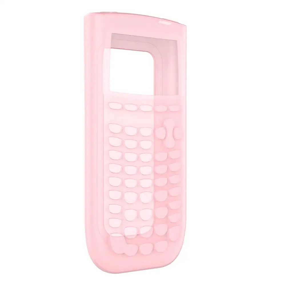Силиконовый чехол для инструментов TI-84 Plus калькулятор Мягкий ТПУ устойчивый к царапинам белый розовый синий черный калькулятор защитный чехол