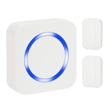 

Door Chime Wireless Business Door Motion Sensor Detector Smart Visitor Doorbell Home Security Driveway Alarm Dropshipping