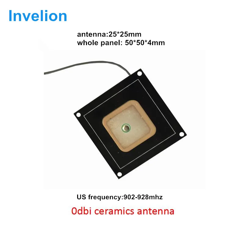 Микро 0dbi uhf rfid керамическая антенна высокого качества 5 см-2 м Диапазон считывания sma/ipex маленькая rfid антенна для встроенного модуля Android