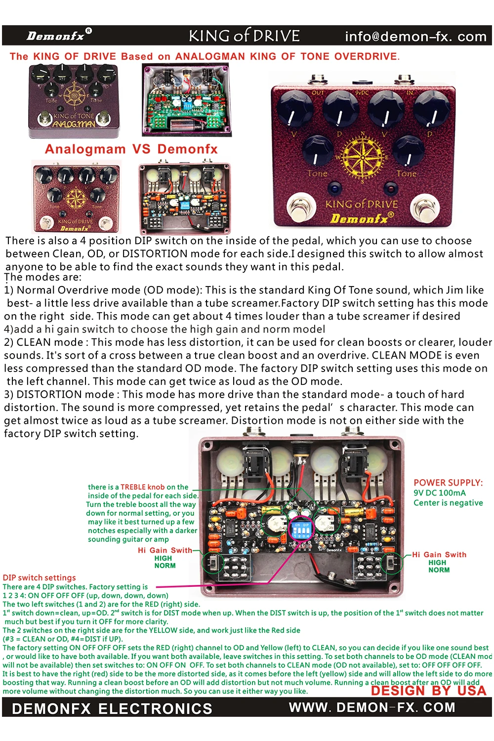 Analogman King of Tone 良好 staronegypt.com.eg