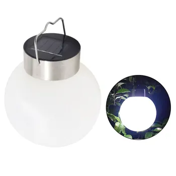 

Solar Powered Lantern LED Hanging Ball Lamp Waterproof Outdoor Decorative Lamp for Tree Patio Garden Yard Pathway decoration