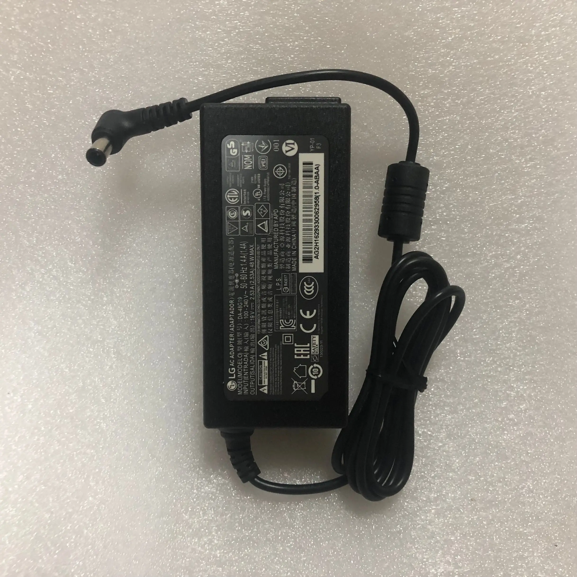 Адаптер питания для LG 32 дюйма 19 в 2 5 А 32MB25VQ lv320DUE 32LF5800 LCAP35 DA-48F19 a4819 _ FDY DA-48G19 |