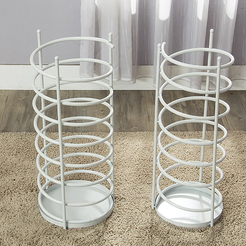 Household umbrella Stand storage bucket door umbrella holder stand home hotel metal Umbrella storage rack shelf mx10291159