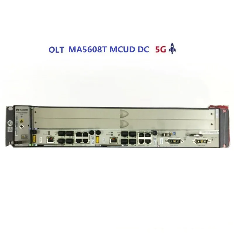 HW MA5608T OLT, 1GE MCUD карта* 1 шт. с MPWC картой, AC+ DC источник питания, поддержка 1GPON и 1 карта epon