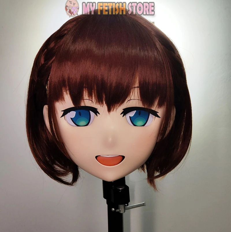 ランキング入賞商品 Nfd011日本の漫画キャラクター 女性 女の子のための完全なヘッドドレス レジン 日本のアニメ Kigurumi 在庫あり 即納