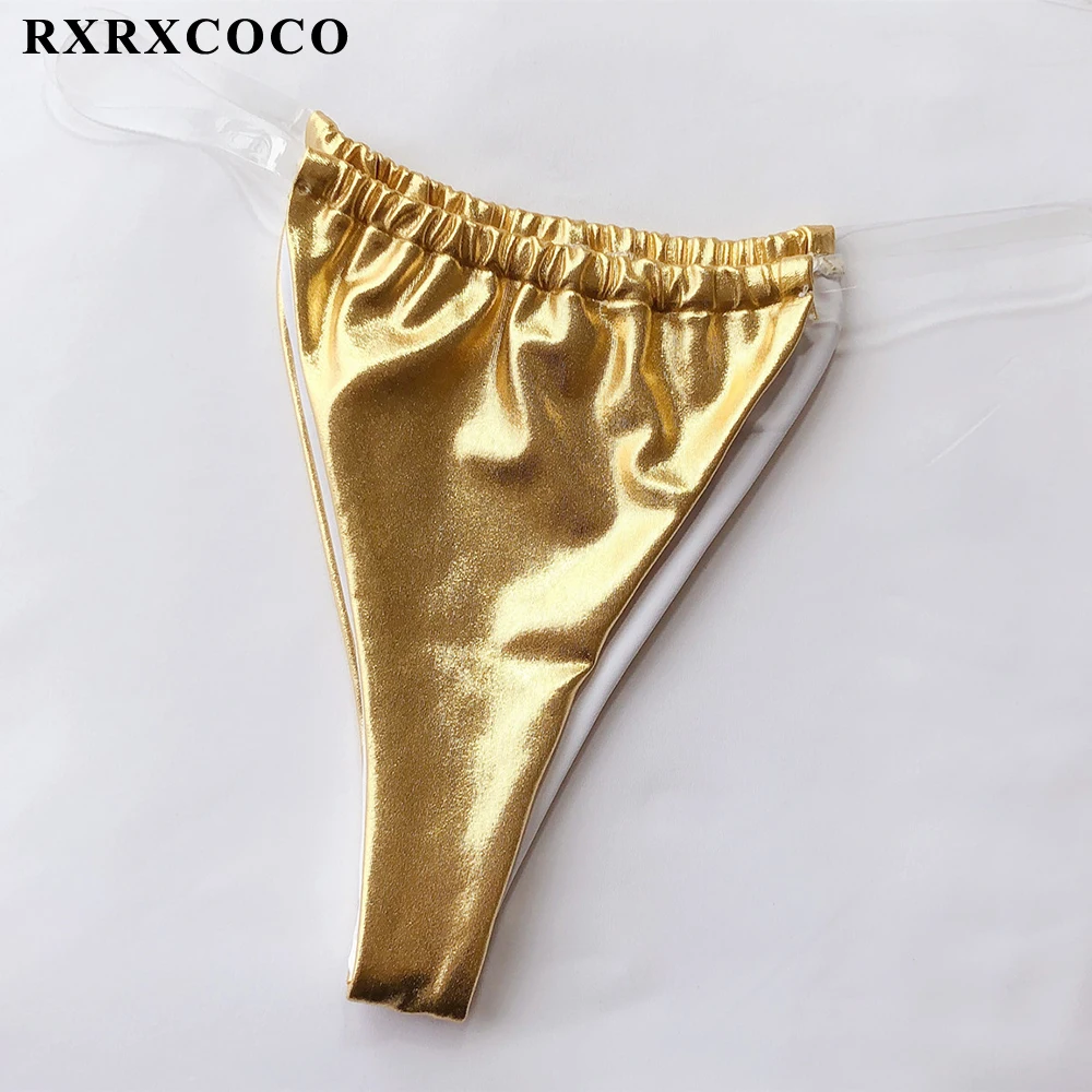 RXRXCOCO, сексуальное Бразильское бикини,, женский, невидимый, на бретелях, бикини, набор, пять, купальник с изображением звезд, купальник, бикини