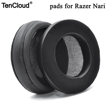 

Tencloud Gel Ice Ear Pads For Razer Nari THX 7.1 Headphones Earmuffs High Quality Replacement Memory Foam Ear Cushion For Razer