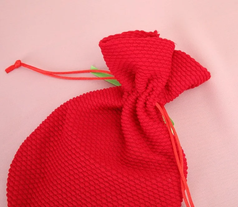 Мини Рождественский Снеговик конфеты мешок мультфильм Drawstring сумки Рождественское украшение, подарок сумка