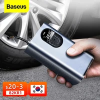 Baseus Car Air Compressor 12V Portable Electric Tyre Tire Inflator Mini Digital Auto Air Inflatable Pump For Car Bicycle Boat