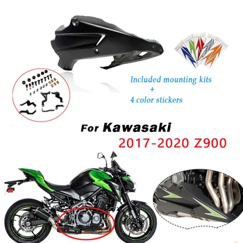

Z900 1718 Motorcycle Bellypan Belly Pan Engine Spoiler Fairing Body Frame Kit Lower Panel for Kawasaki Z 900 2017 2018 2019 2020