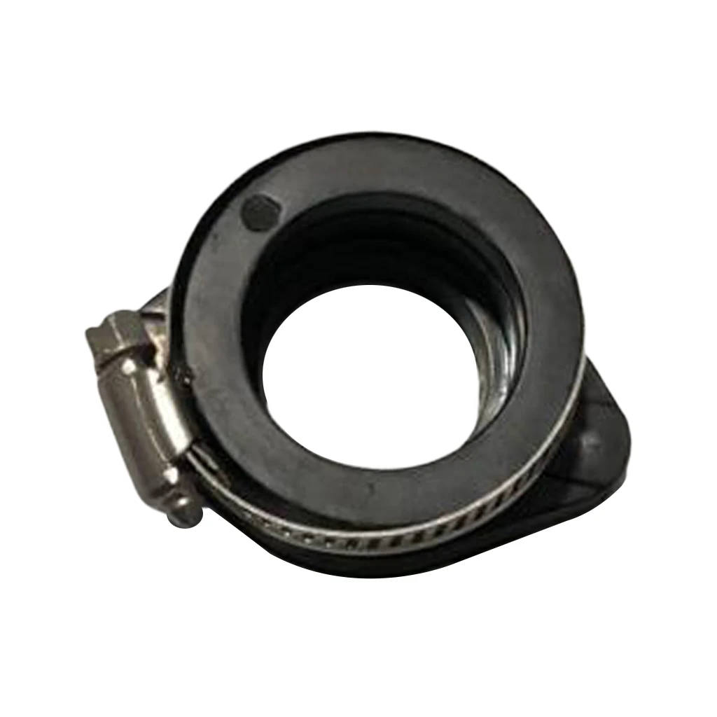 Carburetor Intake Manifold Boot Joint Replacement for Mikuni VM24 and Keihin PE 26 28mm OKO Carb - Black