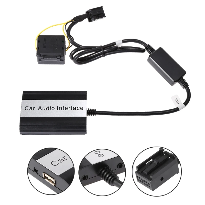 С функциями "hands free" и Bluetooth для автомобиля комплекты MP3 AUX адаптер Интерфейс для RD4 peugeot CITROEN поддержка qyh