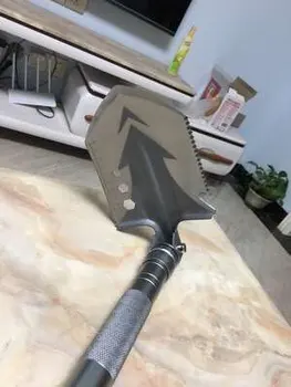 

Military Tactical Multifunction Shovel Outdoor Nuggets Tools Camping Survival Folding Spade Tool Car Equipment Snow Shovel