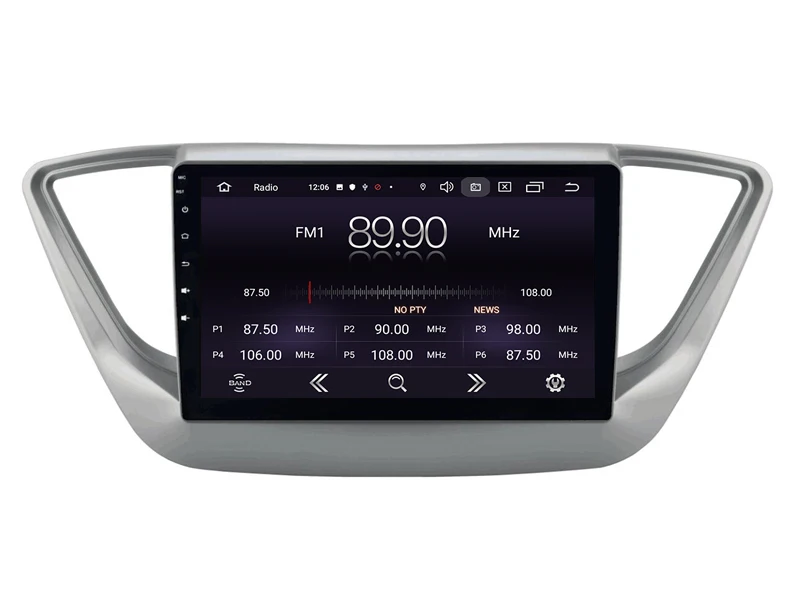 Подарочная камера Автомагнитола для HYUNDAI акцент Верна Solaris 17 Android 9,0 gps навигация Bluetooth сенсорный экран wifi Автомобильный мультимедийный