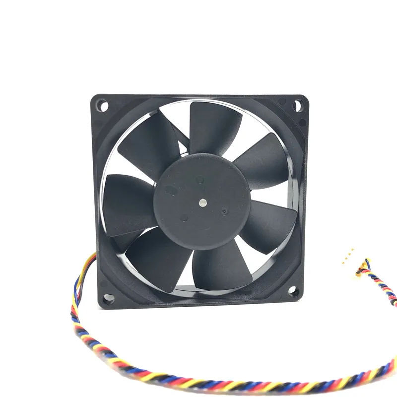 80 мм вентилятор PWM DC 12 В 0.26A 4000 об/мин подшипник TWOBALL 80x80x20 охлаждающий вентилятор 8 см компьютерный процессор радиатор 4pin разъем