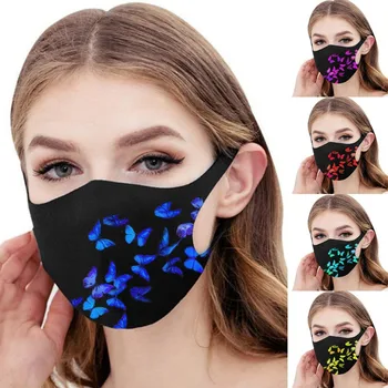 

Mascarillas Mujer Colorful Masks Stylish Printed Face Mask Mondkapjes Herbruikbaar Masque Lavable Mondmasker Mascherine Маска
