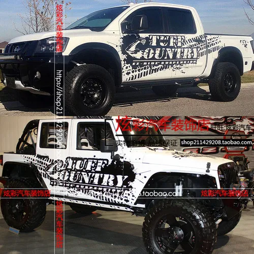 Автомобильные наклейки для Ford Raptor F150, внешний вид всего тела, модифицированные наклейки RANGER, автомобильные наклейки, внедорожные наклейки для кузова - Название цвета: R