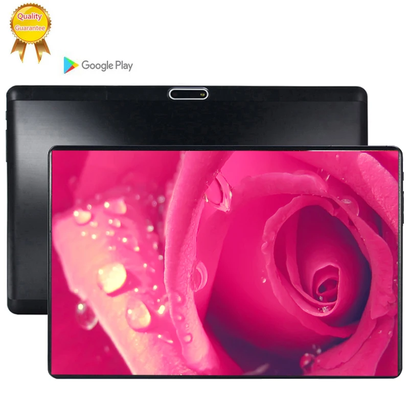 64 Гб ips стеклянный экран 10 1 дюймов 2.5d 4G LTE Android 9 0 планшетный ПК 8 Восьмиядерный 6 ram 3g