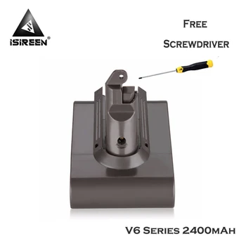 

2400mAh 21.6V Rechargeable Li-ion Battery Replacement for DYSON Battery V6 Series DC61 DC62 DC72 DC71 DC58 DC59 DC74 965874-02