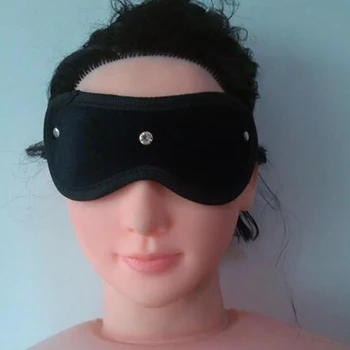 

Portable Eye Mask Black Fast Sleeping Eyeshade Cover Eye Masks Shade Patch Women Men Blindfold Travel Sleepmasker