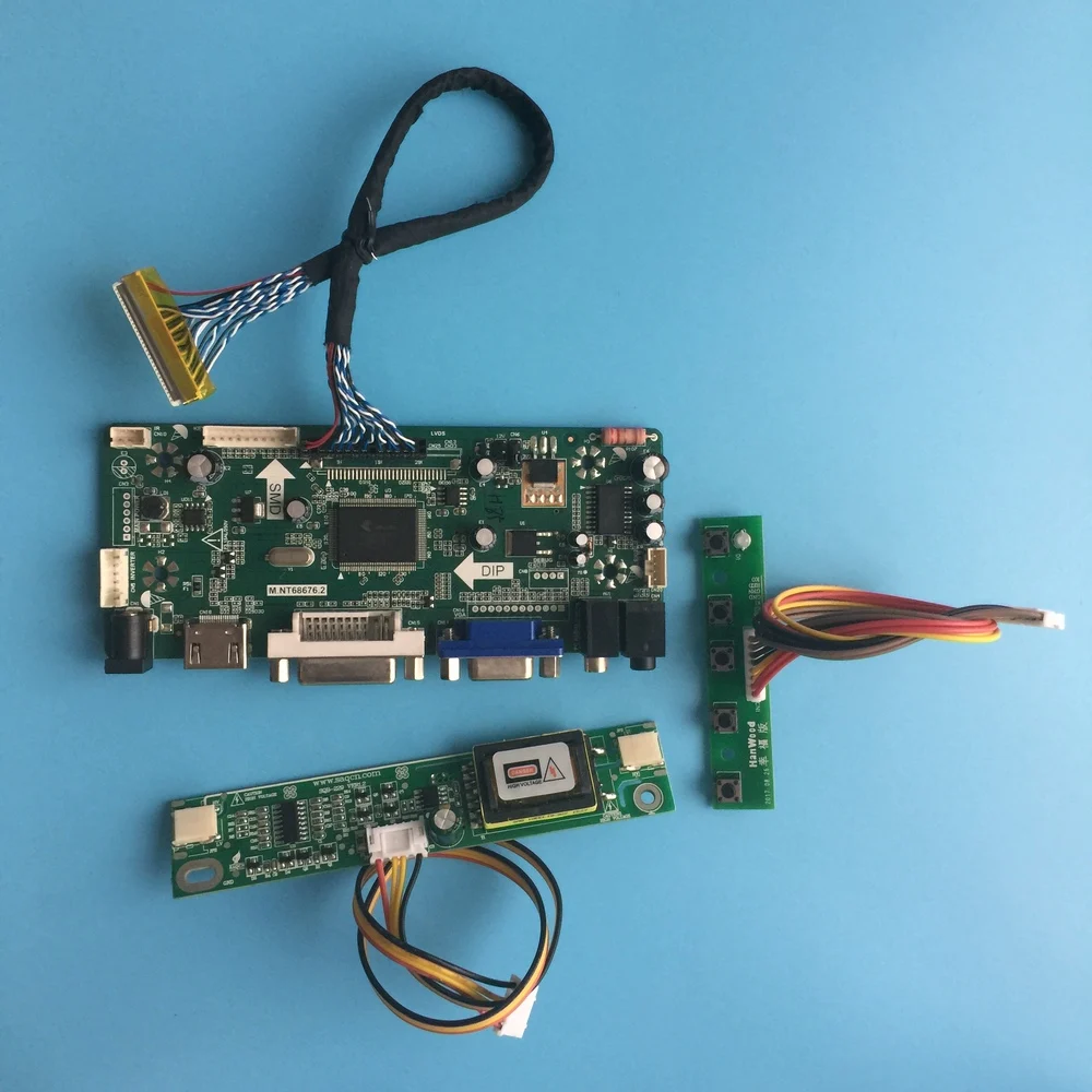 Для LM220WE1-TLK2 плата контроллера 30pin LG драйвер дисплея M. NT68676 1680X1050 22 &quotЖК-дисплей DIY