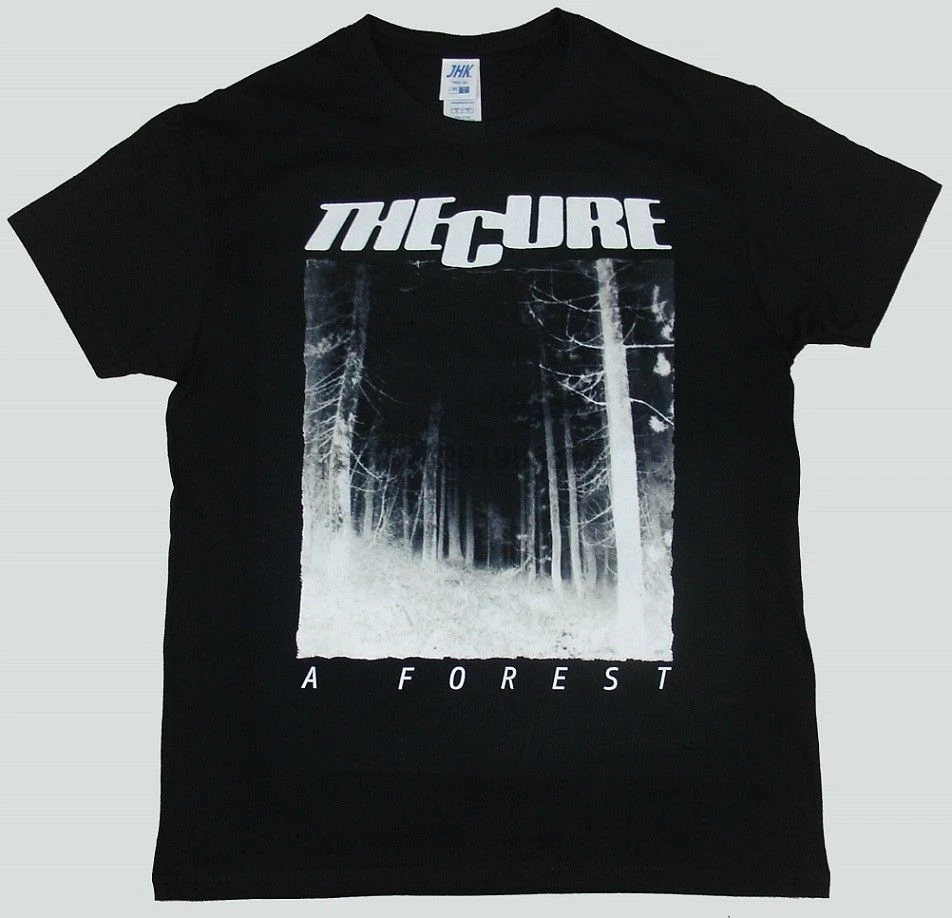 THE CURE T-SHIRT A FOREST Tops Summer Cool Funny T-Shirt Mans Unique Cotton Short Sleeves O-Neck T Shirt | Мужская одежда