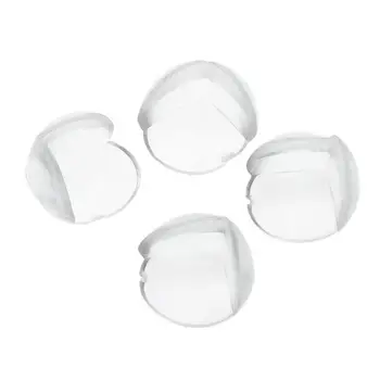 

4pcs Round Angle Guard Edge Cover Convenient Practical User-friendly Design Anti Collision Table Corner Protector Kid Safe