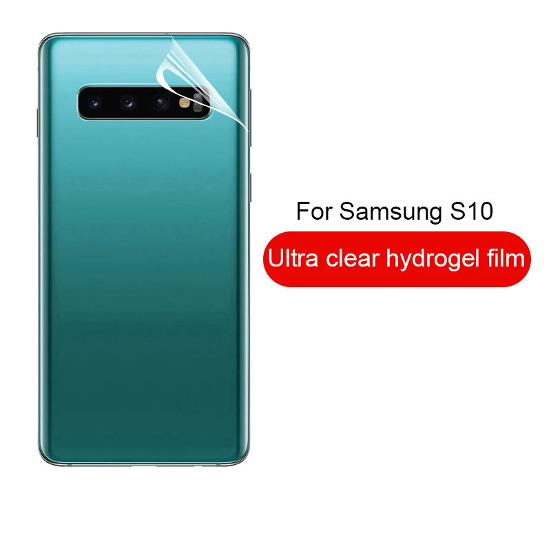 10D защитная пленка на заднюю панель для samsung Galaxy S10 5G S9 S8 Plus Защитная пленка для samsung Note 9 8(не стекло