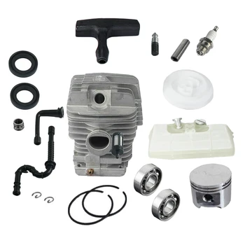 

46mm Cylinder Piston Starter Pulley Oil Line Kit For Stihl 029 039 MS290 MS390