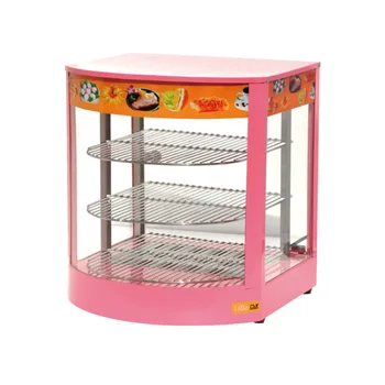 

Ld-1P-Ct Commercial Food Display Warming Cabinet Electric Egg Tart Bread Curved Warming Showcase