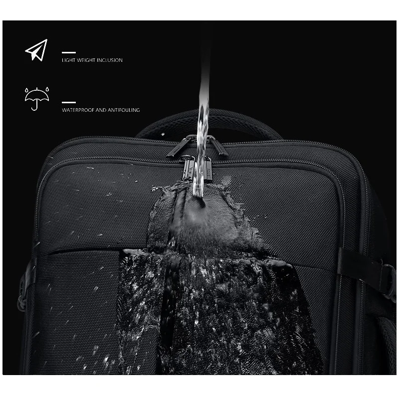  Business Backpack Laptop Men Waterproof Laptop Backpack 17.3 17 inch Big Outdoor Travel bag Backpac