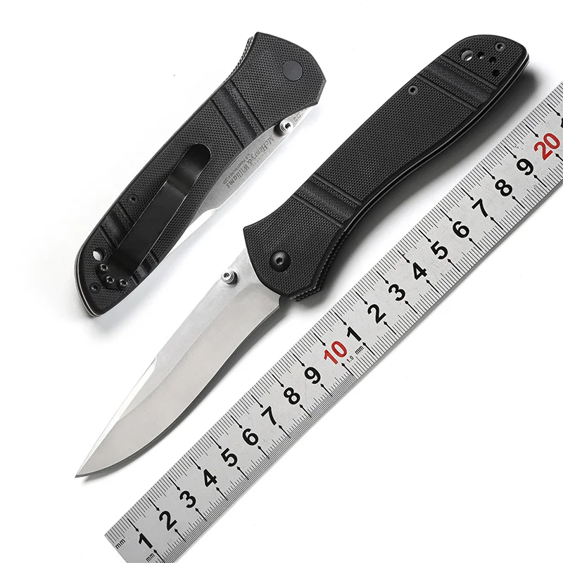 

DICORIA 710 Axis system D2 blade Tactical folding knife G10 Handle Copper washer hunting camping outdoor Survival EDC Tools