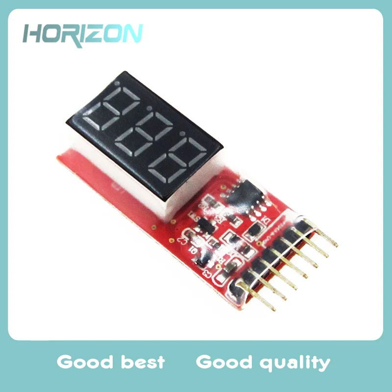 

2-6s RC Li-Po Battery Voltage with LED Display Volt Test Indicator Checker Tester Monitor 7.4V-22.2V New