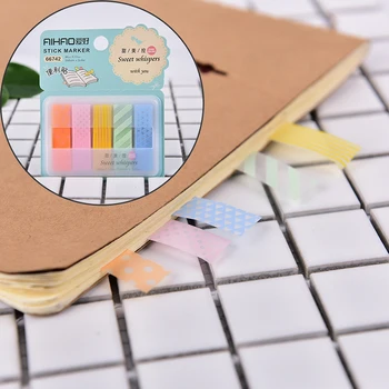

1PC 2020 Candy Color Office and School Supplies Tags Book Pages Index Flag Sticky Notes