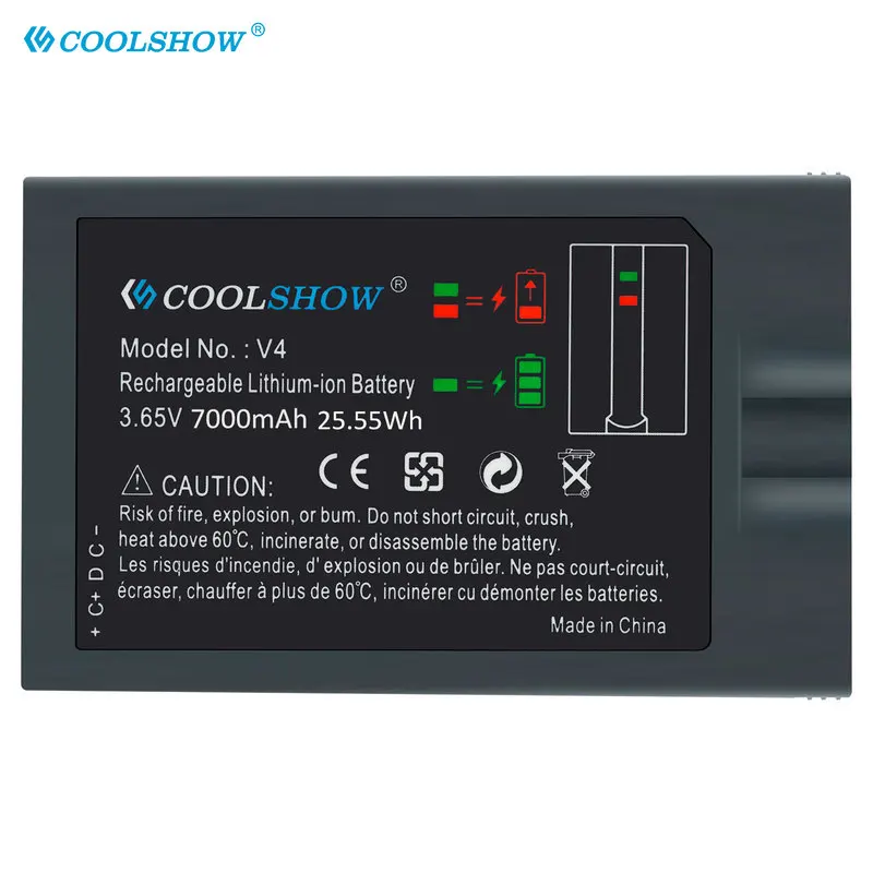 Anel de Bateria de Íon-lítio para Reposição Campainha de Vídeo 7000mah para Vídeo em Anel Bateria Campainha Plus 2 v4 3 - Image 2