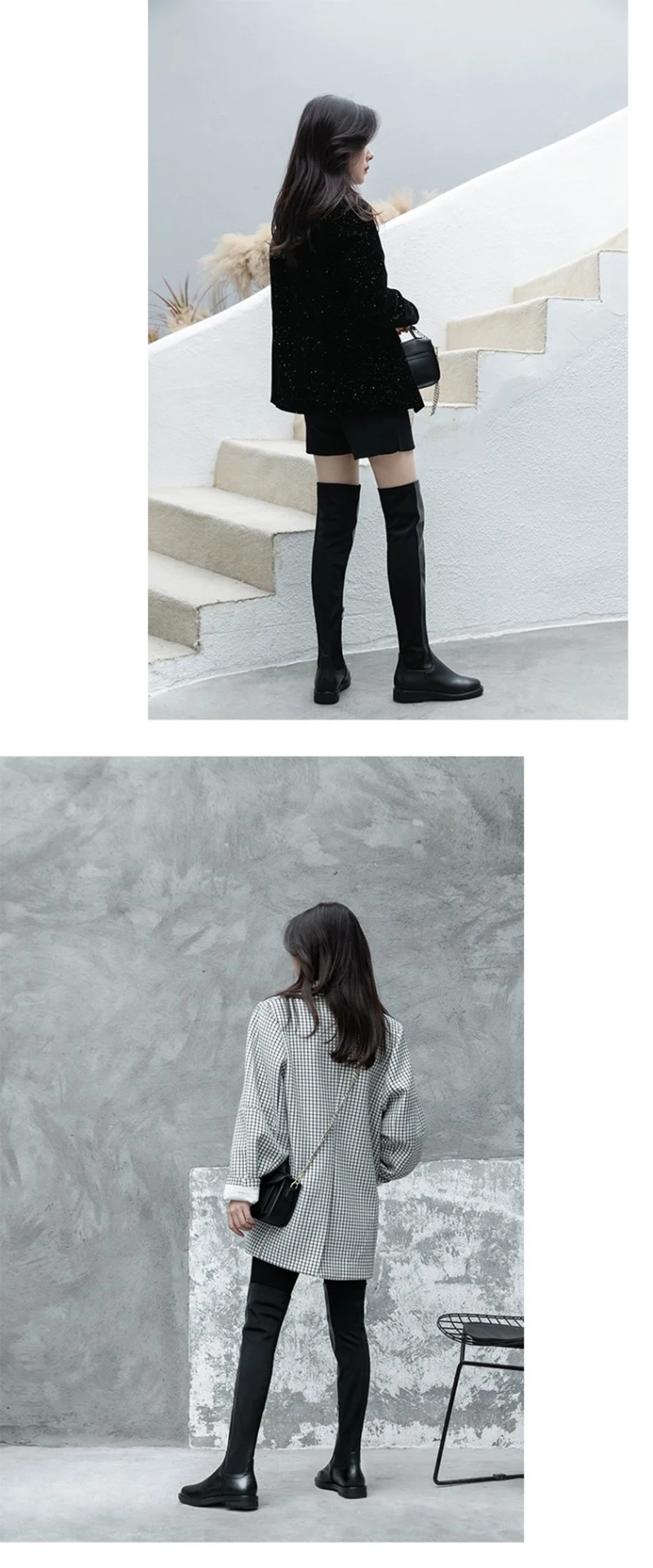 Zorssar/женские эластичные сапоги; Сапоги выше колена; удобные кожаные туфли из натуральной кожи; дышащие ботинки; женская обувь; женские сапоги