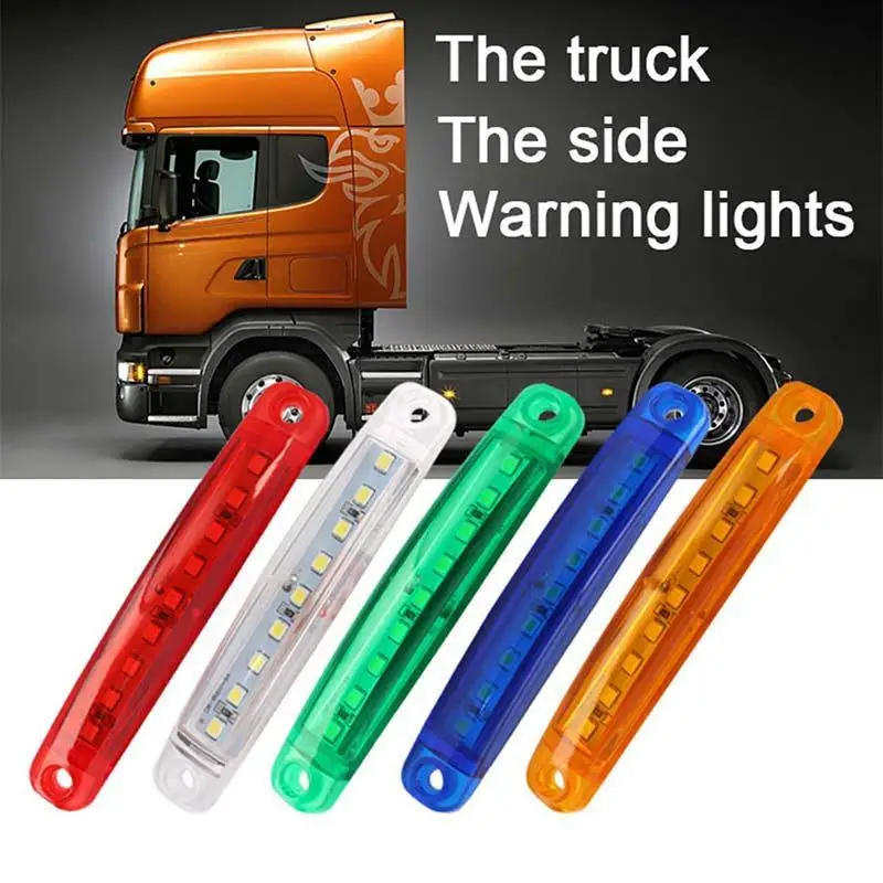 

24V Truck LED Marker 12 LED Side Marker Tailer Ramp Tailer Light Position Light Tailer Parking Light For Trunk Car Accessories