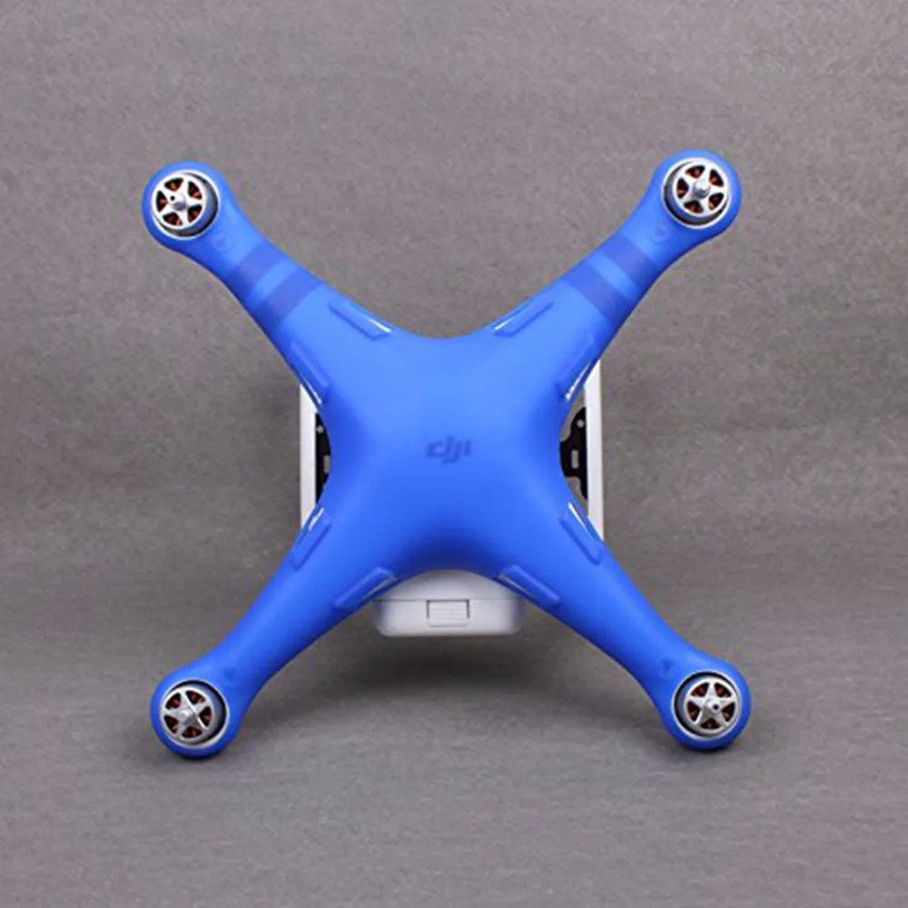 Phantom 3 защитный чехол для корпуса, защитный чехол, мягкий силиконовый чехол для DJI Phantom 3 3A 3 P SE 3 S, запчасти для дрона