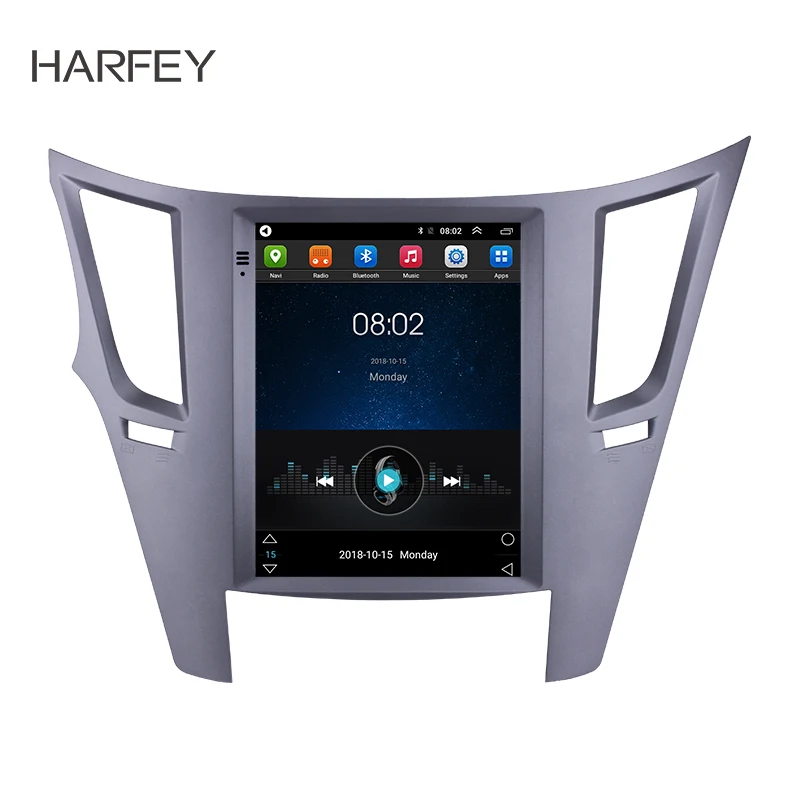 Harfey мультимедийный плеер 9," 4G LTE для 2010-2013 Subaru Outback Android 9,1 Автомобильная gps навигация видеокамера заднего вида в автомобиле с поддержкой технологии MirrorLink Link