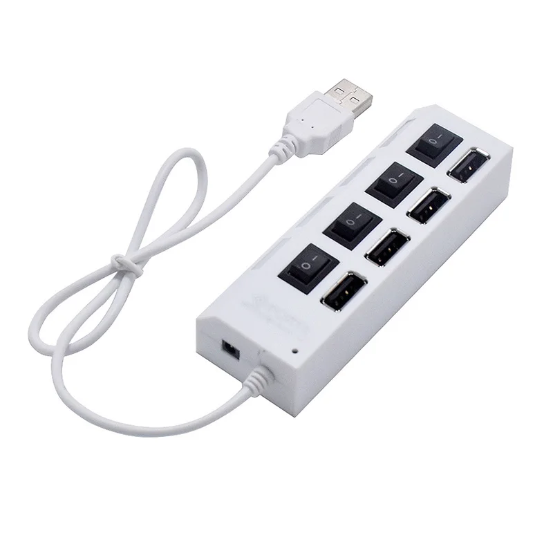 Usb-концентратор 3,0 4 порта Micro USB 2,0 концентратор разветвитель с самостоятельным выключателем питания USB hab высокоскоростной 5 Гбит/с USB разветвитель 3 концентратор для ПК