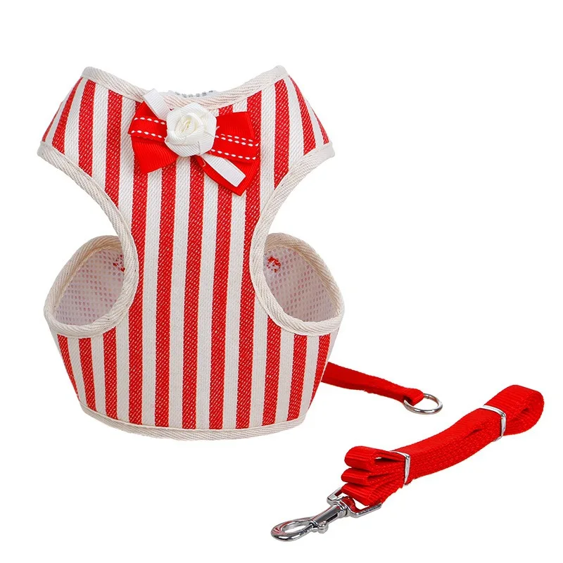 

Pet Supplies Pet Clothes Dog Hand Holding Rope Dog Chest And Back Traction Set Vest Style Formal Dress