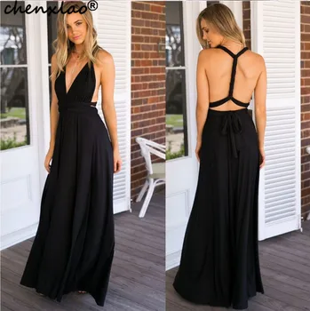 

Charming Straight Spaghetti Straps Evening Dress 2020 Satin Backless Floor Length Split Front Formal Party Evening Dresses