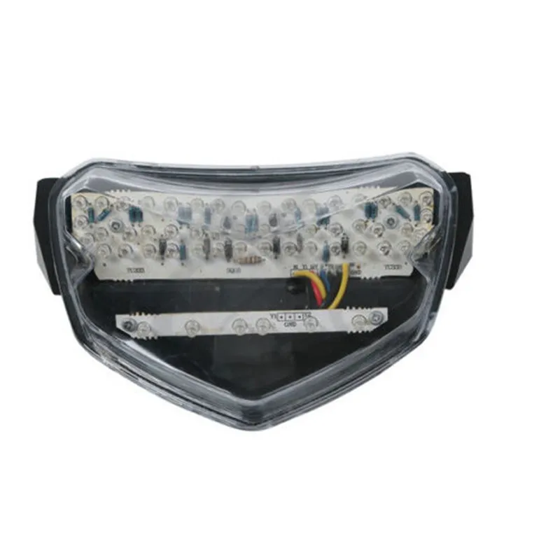 Мотоцикл интегрированный прозрачный/дым светодиодный Дым Задний Свет поворотники для SUZUKI GSXR 600 750 2004-2005