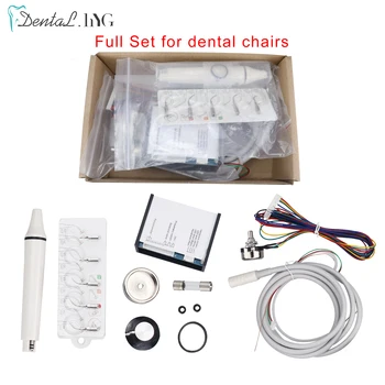 

Built in For Dental Chair Unit Dental Ultrasonic Piezo Scaler Teeth Whitening Tooth Cleaning Dentistry Equipment Full Set
