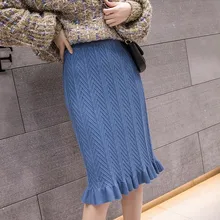 Осень, новая мода, женские юбки, Harajuku, тонкая, повседневная, с принтом, черная, высокая талия, элегантная юбка, фуфле, юбка