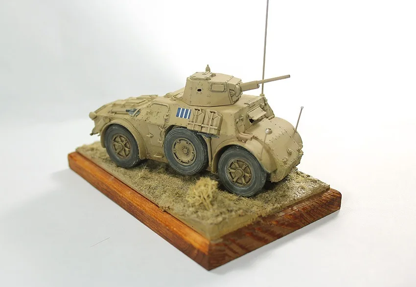 1/48 пропорции смолы литья модель Ab41 колесный бронированный автомобиль модель игрушки