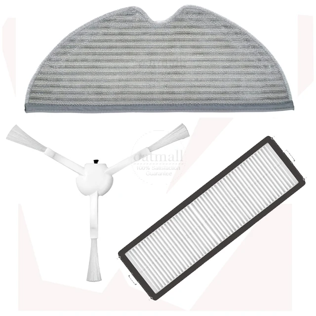 Full Cover Design Mop For Xiaomi MI Robot Vacuum-Mop Mijia 1C 2C 1T STYTJ01ZHM Dreame F9 Dry Wet Mop Cloth Parts Water Tank Rags KT-1