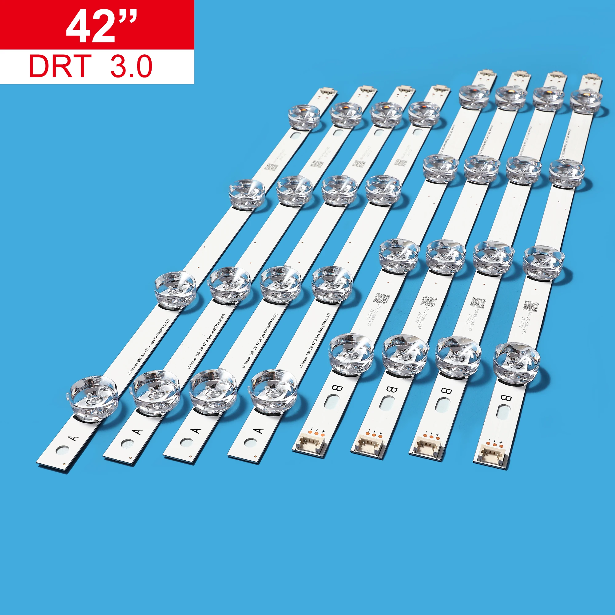 LED TV Illumination Part Replacement For LG 42LB5850 42LB6200 42LB6500 42LF5500 Bar Backlight Strip Line Ruler DRT3.0 42 A B | Лампы и